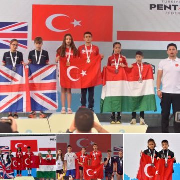Biathle-Triathle Avrupa Şampiyonası’nın ikinci gününde milli sporcular  madalya kazandı!