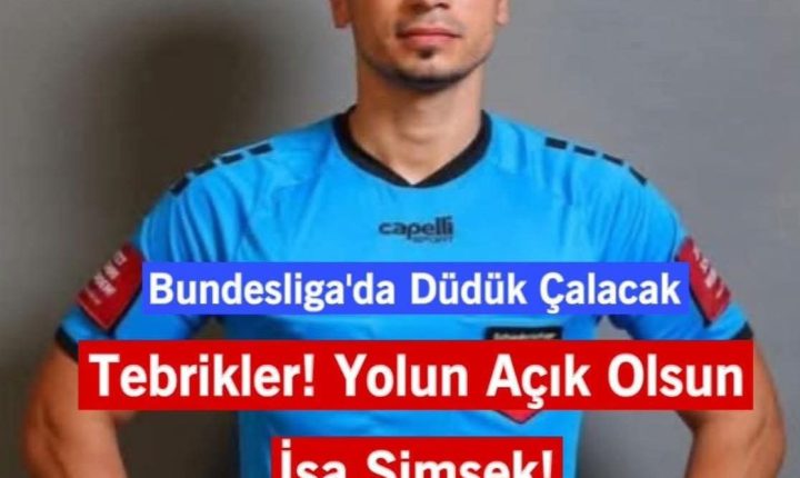 Avusturya’da Türk hakem gururu!