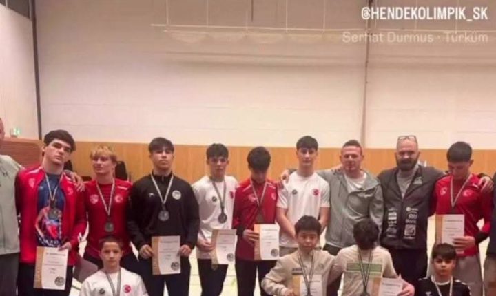 Hendek Olimpik Spor Güreş Kulübü’nden, Almanya’da Uluslararası Başarı.