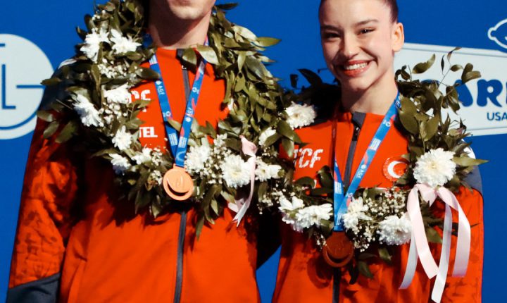 Milli aerobik cimnastikçiler, Avrupa Şampiyonası’nda  madalya kazandı!