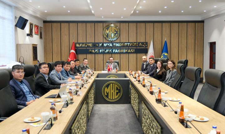 VIETNAM SAVUNMA BAKANLIĞI HEYETİNDEN MKE’YE ZİYARET