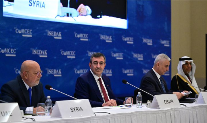 Türkiye Cumhuriyeti Cumhurbaşkanı Yardımcısı Yılmaz: İSEDAK Suriye Programı ile Suriyeli kardeşlerimizin kalkınma hamlesine katkı sunacağız