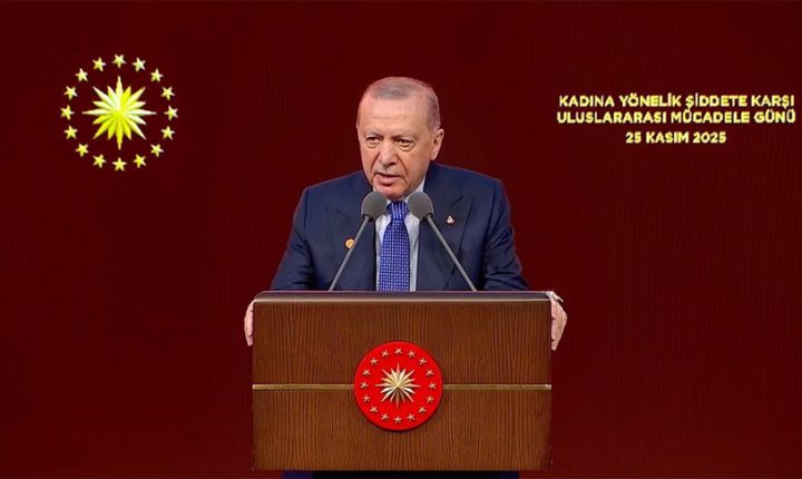 Türkiye Cumhuriyeti Cumhurbaşkanı Erdoğan: Kadına ve çocuğa karşı şiddet bir insanlık suçudur