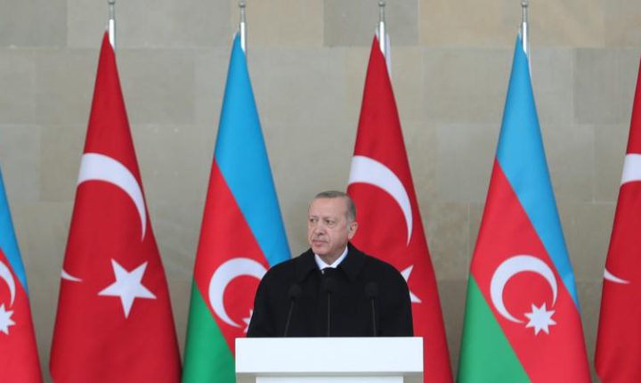 Türkiye Cumhuriyeti Cumhurbaşkanı Erdoğan Bakü’deki Zafer Günü kutlamalarına katılacak