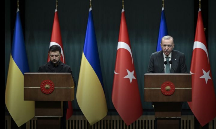 Türkiye Cumhuriyeti Cumhurbaşkanı Erdoğan, Ukrayna Devlet Başkanı Zelenskiy ile ortak basın toplantısında konuştu