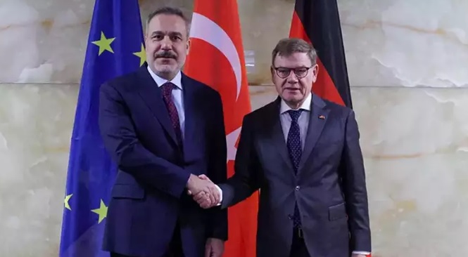 Türkiye Cumhuriyeti Dışişleri Bakanı Hakan Fidan, Alman mevkidaşı Wadephul ile görüştü