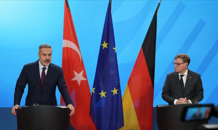 Türkiye Cumhuriyeti Dışişleri Bakanı Fidan: Türk-Alman işbirliğini her alanda ilerletmeye devam edeceğiz