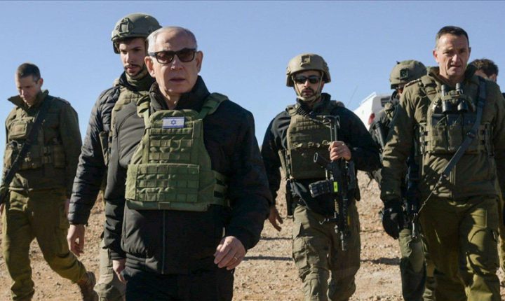 Netanyahu, Suriye’de işgal ettikleri tampon bölgeye gitti