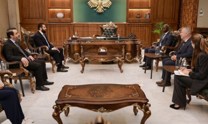 Suriye Cumhurbaşkanı Şara, Dünya Bankası Orta Doğu ve Kuzey Afrika Bölge Başkan Yardımcısı’nı Kabul Etti