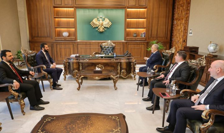 Suriye Cumhurbaşkanı Şara, Lübnan Başbakan Yardımcısı’nı Kabul Etti