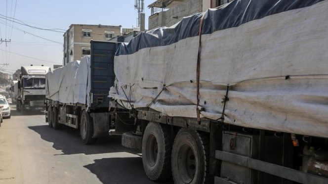 Ürdün’den Suriye’ye 16 tır insani yardım gönderildi