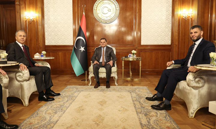 Bakan Yerlikaya, Libya Başbakanı Dibeybe ile görüştü