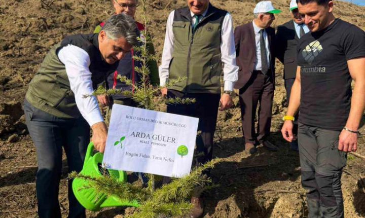 Arda Güler adına fidan dikildi