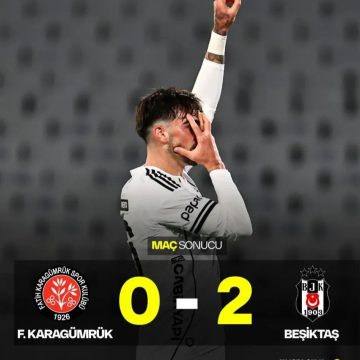 BEŞİKTAŞ DEPLASMANDA KAZANDI