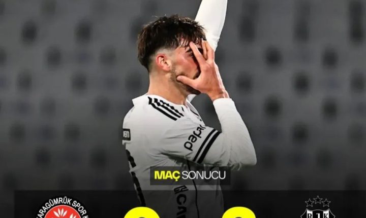 BEŞİKTAŞ DEPLASMANDA KAZANDI