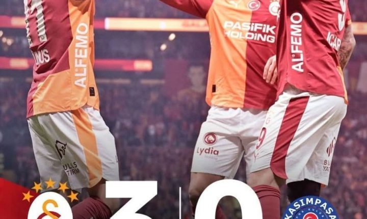 🟡🔴 Galatasaray ilk yarıyı lider bitirdi.