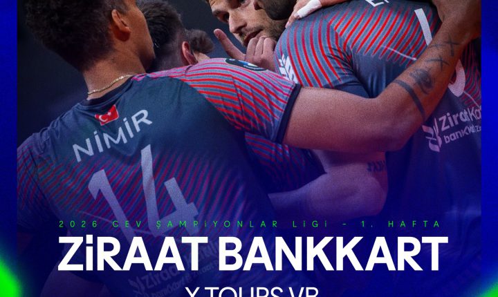 Temsilcimiz Ziraat Bankkart, bu sezon CEV Erkekler Şampiyonlar Ligi A Grubu ilk maçına çıkıyor.