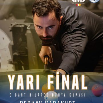 Berkay Karakurt Dünya Kupası’nda Yarı Finalde! 🎱