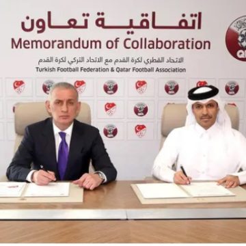 TFF ile Katar Futbol Federasyonu arasında iş birliği