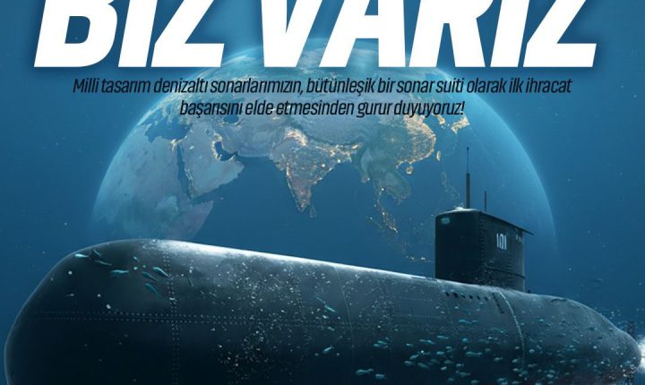 METEKSAN Savunma Bir Asya Ülkesinin Denizaltılarının Sonarlarını Üretecek ve Entegrasyonunu Yapacak