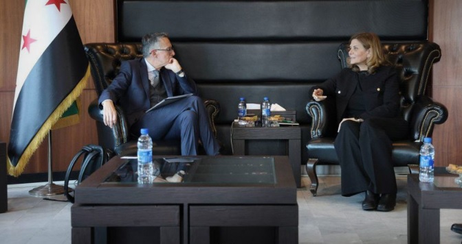 Suriye Sosyal İşler ve Çalışma Bakanı Kabavat, Uluslararası Göç Örgütü ile Görüştü