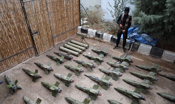 Suriye’nin Dera ilinde 46 adet tanksavar füzesi ele geçirildi