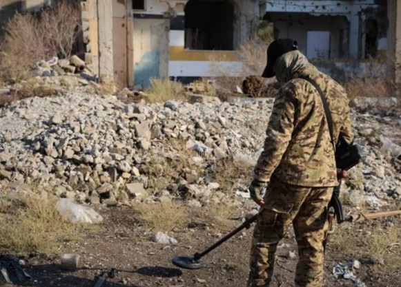 Deyrizor’da Savaş Kalıntıları İmha Edildi