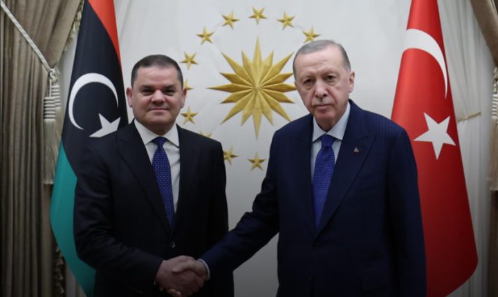 Türkiye Cumhuriyeti Cumhurbaşkanı Erdoğan, Libya Başbakanı Dibeybe ile Telefon Görüşmesi Yaptı