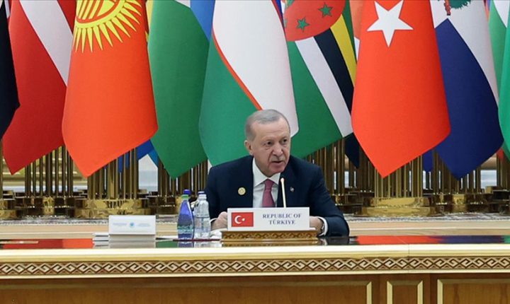 Türkiye Cumhuriyeti Cumhurbaşkanı Erdoğan, Aşkabat’ta Barış ve Ateşkes İçin Diplomatik Destek Vurgusu Yaptı