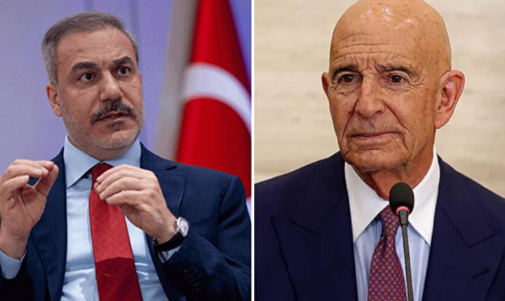 Türkiye Cumhuriyeti Dışişleri Bakanı Fidan, ABD Büyükelçisi Barrack’ı Kabul Etti