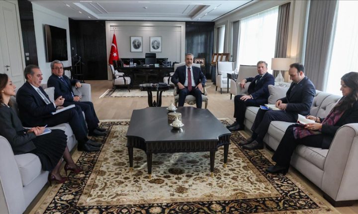 Bakan Fidan, BM Genel Sekreter Yardımcısı ve Acil Yardım Koordinatörü Fletcher ile görüştü