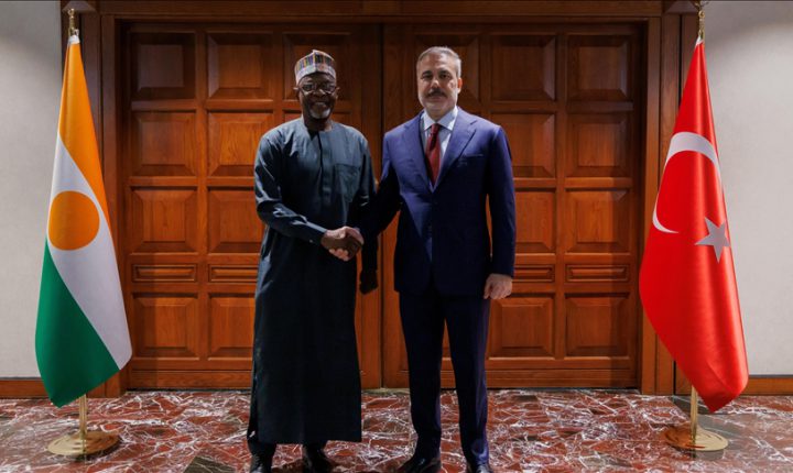 Bakan Fidan, Nijerli mevkidaşı Sangare ile görüştü