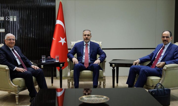 Bakanlar Fidan ve Güler ile MİT Başkanı Kalın, bugün Suriye’ye çalışma ziyaretinde bulunuyor