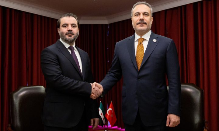 Türkiye Cumhuriyeti Dışişleri Bakanı Fidan ve Suriye Dışişleri Bakanı Şeybani Doha’da görüştü