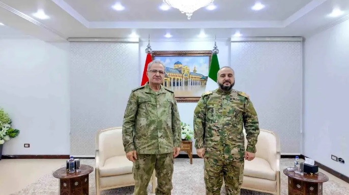 Türkiye Cumhuriyeti Kara Kuvvetleri Komutanı Orgeneral Tokel, Şam’da Suriye Savunma Bakanıyla görüştü
