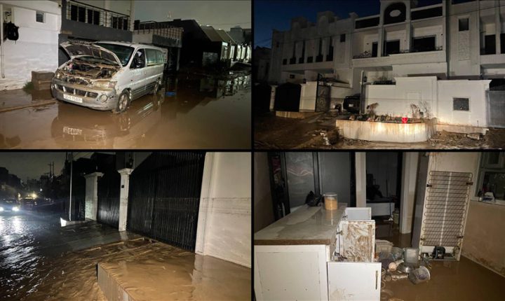 Kerkük’te iki gündür aralıksız süren şiddetli yağışlar nedeniyle bir kişi daha hayatını kaybetti