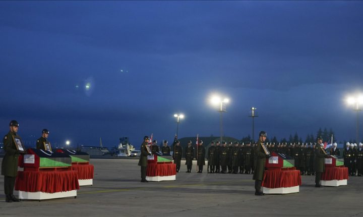 Libya Askeri Heyeti İçin Ankara’da Tören Düzenlendi