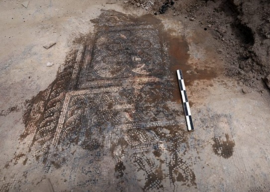 Şam Kırsalı’nda Bizans Dönemine Ait Mozaik Keşfedildi