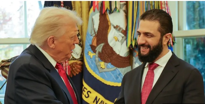 Şara’dan Trump’a terör saldırısı için taziye mesajı