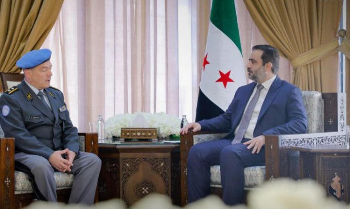 Şeybani, BM Ateşkes Gözetim Örgütü Ortadoğu Misyonu Başkanını Kabul Etti