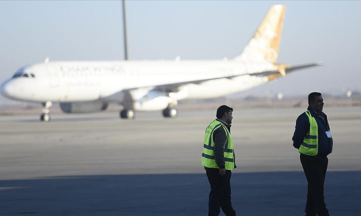 Olumsuz hava koşulları nedeniyle Şam Uluslararası Havalimanı’nda uçuşlar iptal edildi