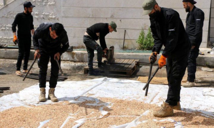 Suriye İçişleri Bakanlığı, Uyuşturucu Üretimiyle Mücadeleye Devam Edecek