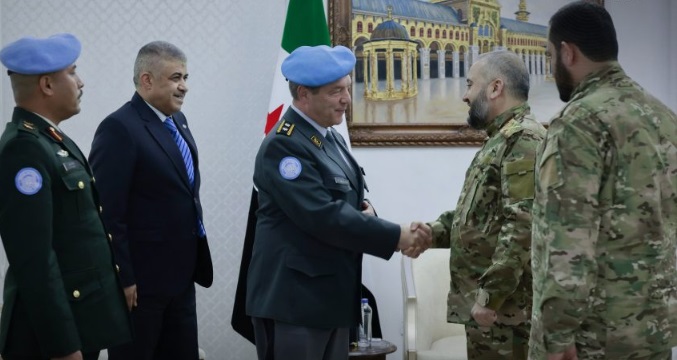 Suriye Savunma Bakanı, Orta Doğu Ateşkes Gözetleme Misyonu Başkanı ile Görüştü