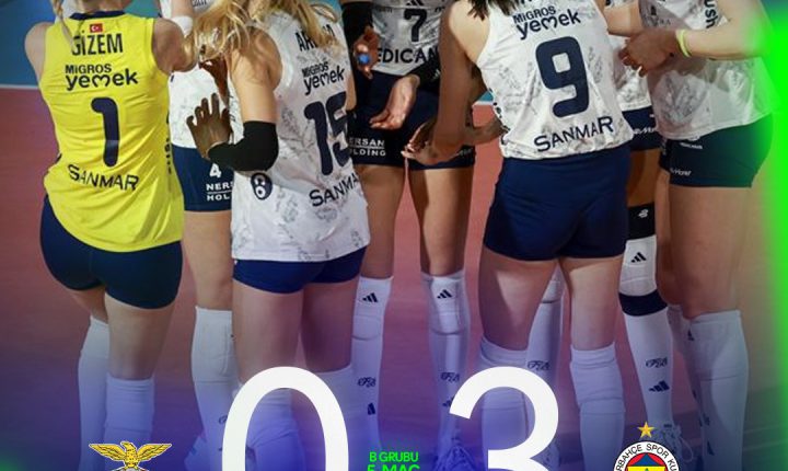 🟡🔵 Fenerbahçe Medicana Portekiz’de galip