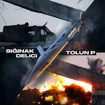 {#Güdüm} Hava platformlarından Çoklu Taşıma Salanı SADAK 4T aracılığı ile atılabilen güdümlü mühimmat ASELSAN TOLUN P, zırhlı ve betonla korunan hedeflere karşı sahada kuvvet çarpanı etki yaratıyor. 🌐