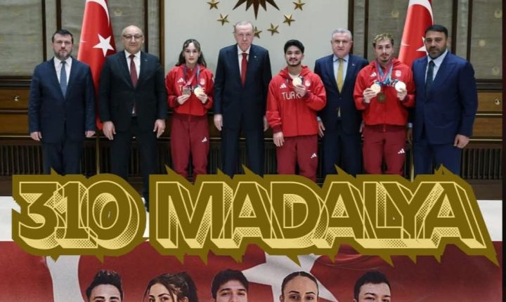 🇹🇷HALTERDE REKOR MADALYA.