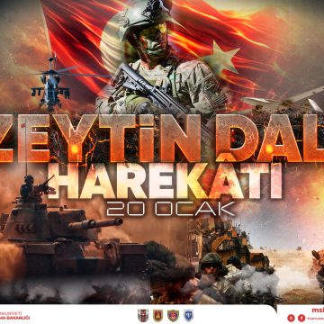 Ülkemizin güneyinde oluşturulmak istenen terör koridorunu paramparça eden, hudutlarımız ile masum bölge halkının güvenliğini sağlayan Zeytin Dalı Harekâtı’nın 8’inci yıl dönümünde; harekâtı başarıyla icra eden Türk Silahlı Kuvvetlerimizi ve kahraman personelini gönülden selamlıyoruz.