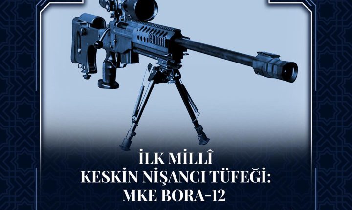 5️⃣1️⃣ | 7️⃣5️⃣ Ülkemizin keskin nişancı tüfeği ihtiyacını karşılamak amacıyla başlatılan AR-GE çalışmaları kapsamında geliştirilen JMK Bora-12, 2004–2008 yılları arasında MKE Kırıkkale Silah Fabrikası’nda tamamen yerli imkânlarla tasarlanıp üretilmiştir.