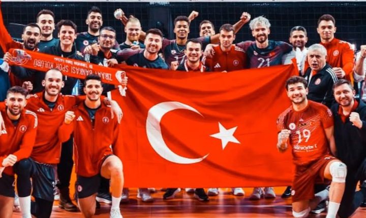 🇹🇷🏐Temsilcimiz, Ziraat Bankkart CEV Erkekler Şampiyonlar Ligi A Grubu’ndaki ikinci maçında deplasmada ACH Volley’i 3-0 yendi…💪