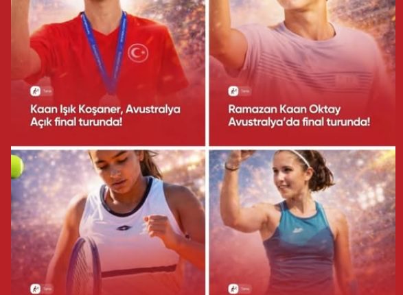 🇹🇷🎾Australian Open Junior elemelerinde Türk genç raketleri final turuna yükseldi.
